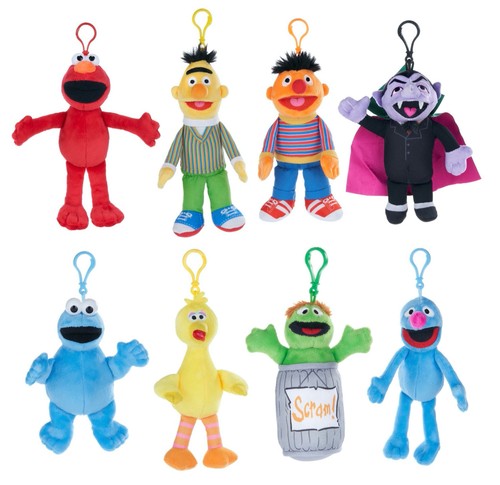 Sesame street bag clips key - sesame,