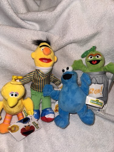 Sesame street plush - plush, backpack
